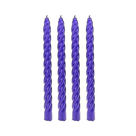 Ароматизированные свечи Ripoma Фиолетовые 26 см 03413507
