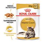 Корм влажный для кошек ROYAL CANIN Maine Coon 85г породы мейн-кун пауч