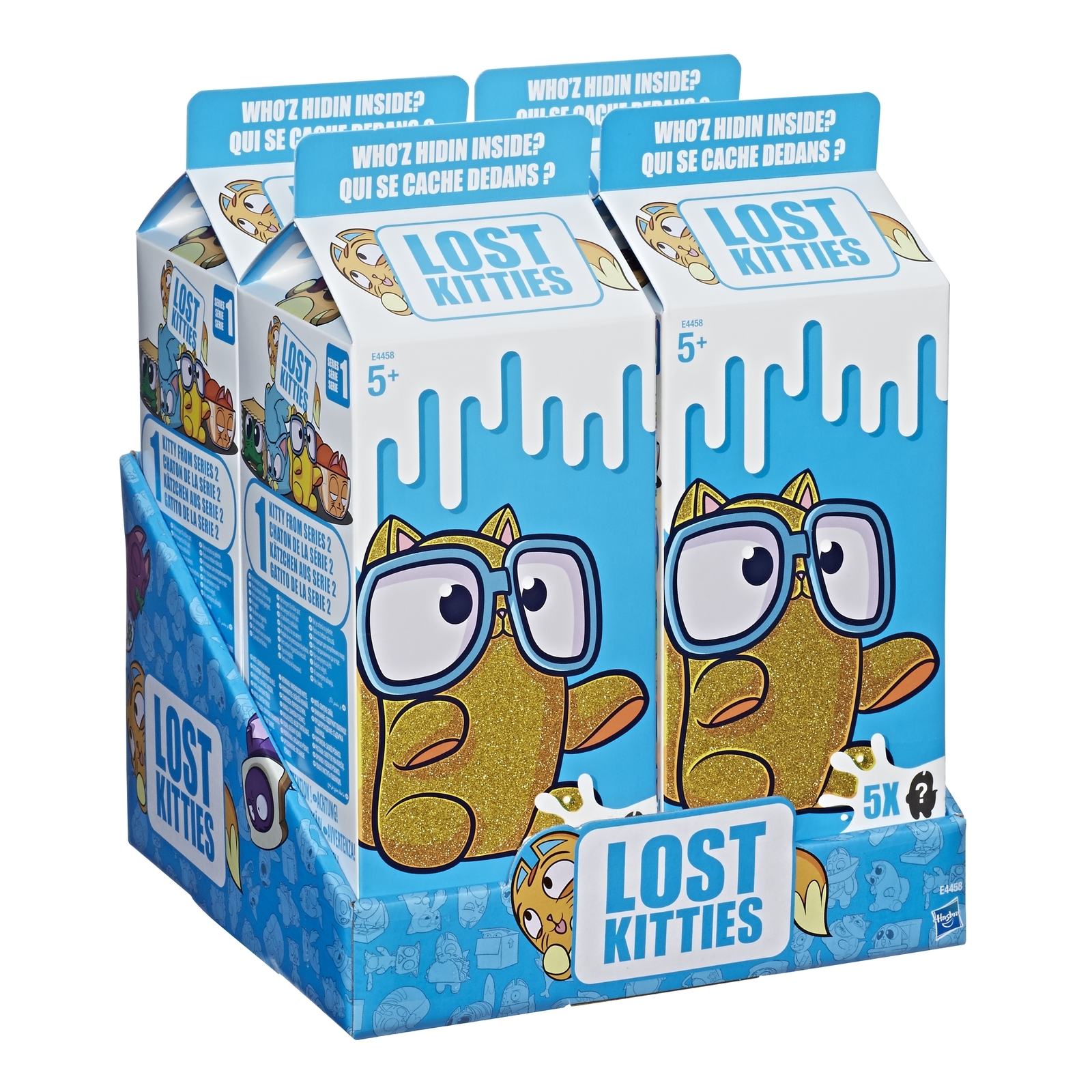 Набор игровой Lost kitties 5 котиков в непрозрачной упаковке (Сюрприз) E4458EU4 - фото 8