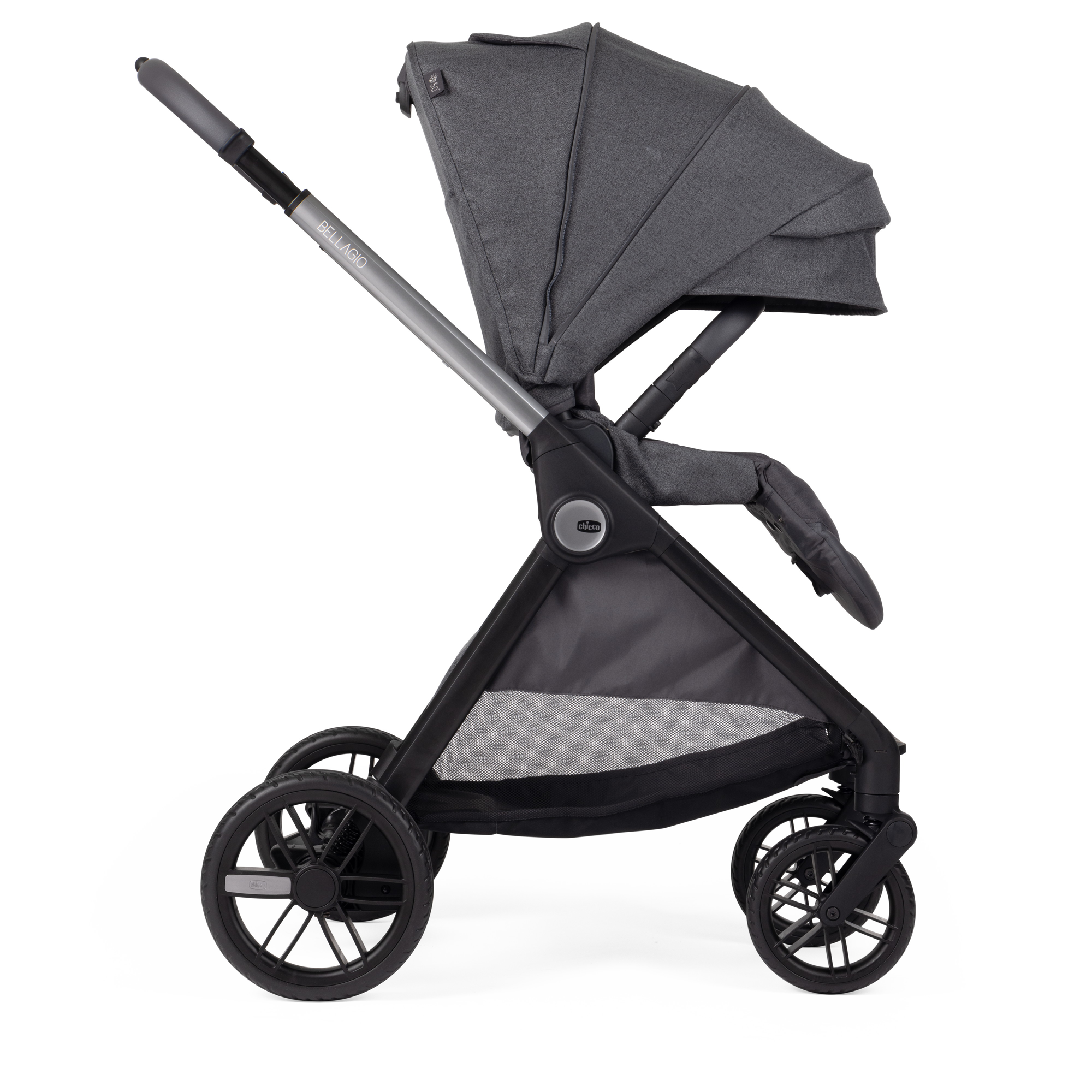 Коляска 3в1 Chicco Bellagio black - фото 11