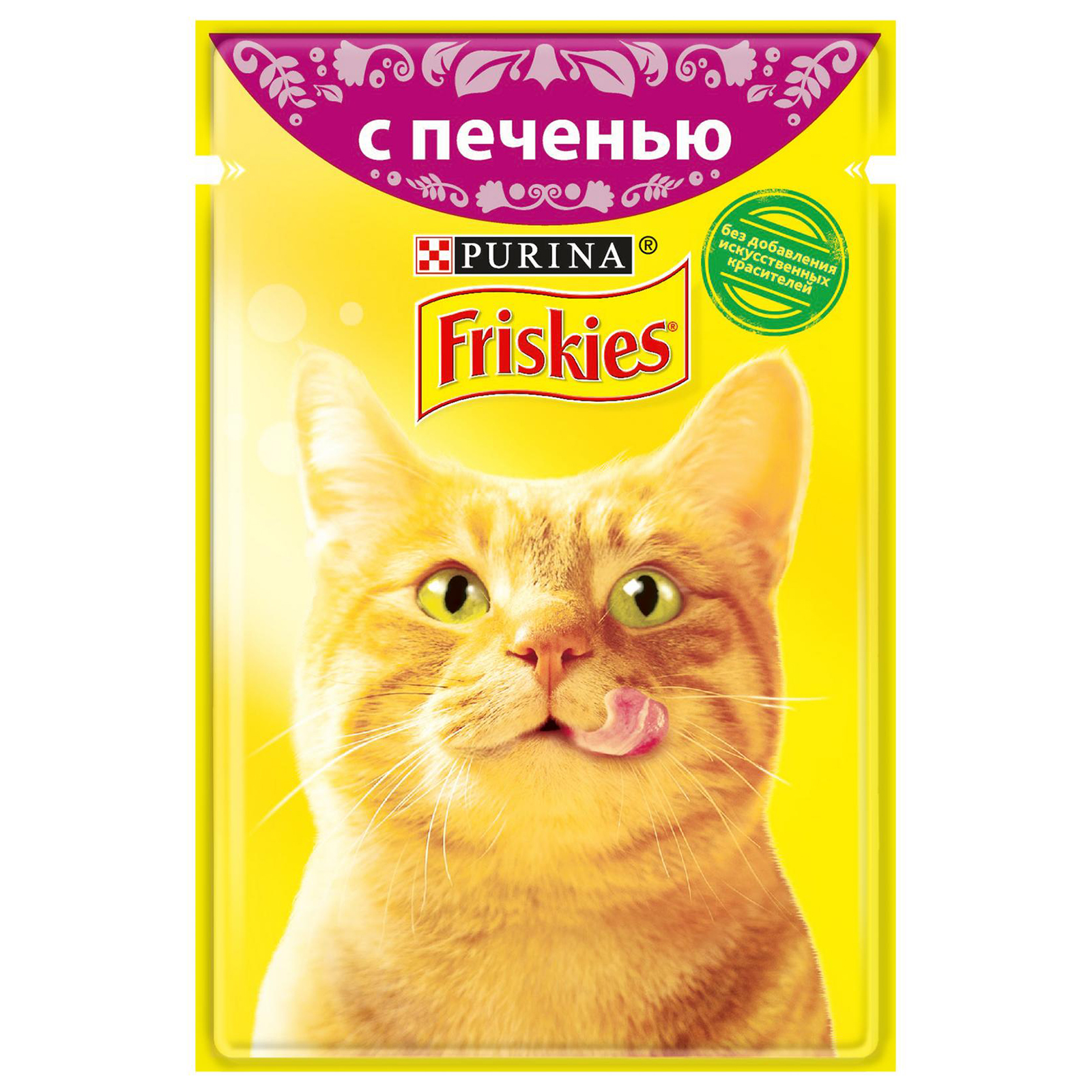 Корм влажный для кошек Friskies 85г с печенью в подливе пауч - фото 1