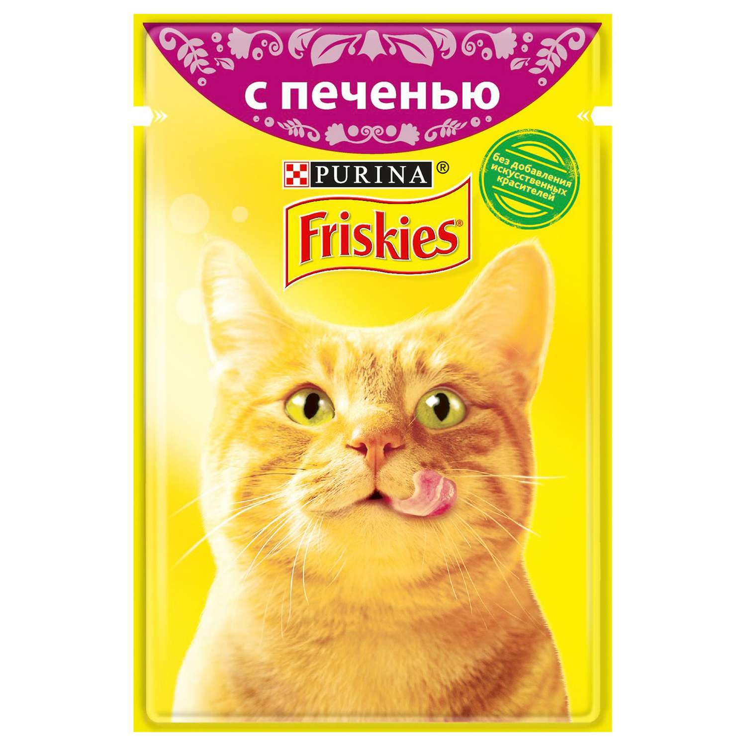 Корм влажный для кошек Friskies 85г с печенью в подливе пауч - фото 1