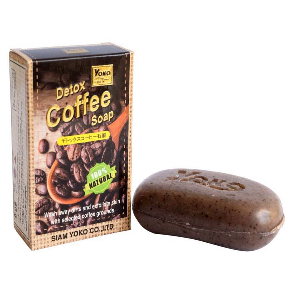 Детокс-мыло Yoko Gold Detox Coffee Soap кофейное 80 г - фото 2