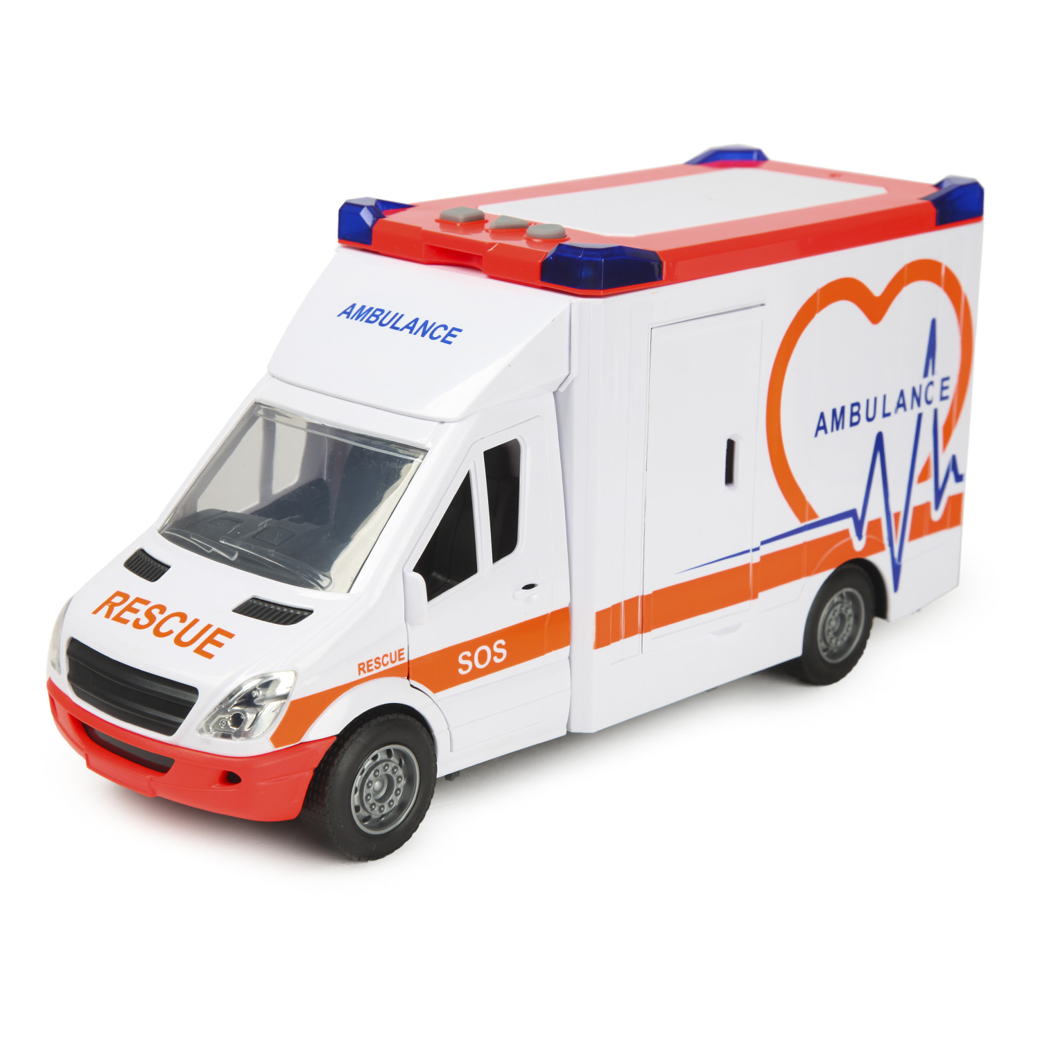 Машинка Mobicaro 1:14 Скорая 666-05P 666-05P - фото 3