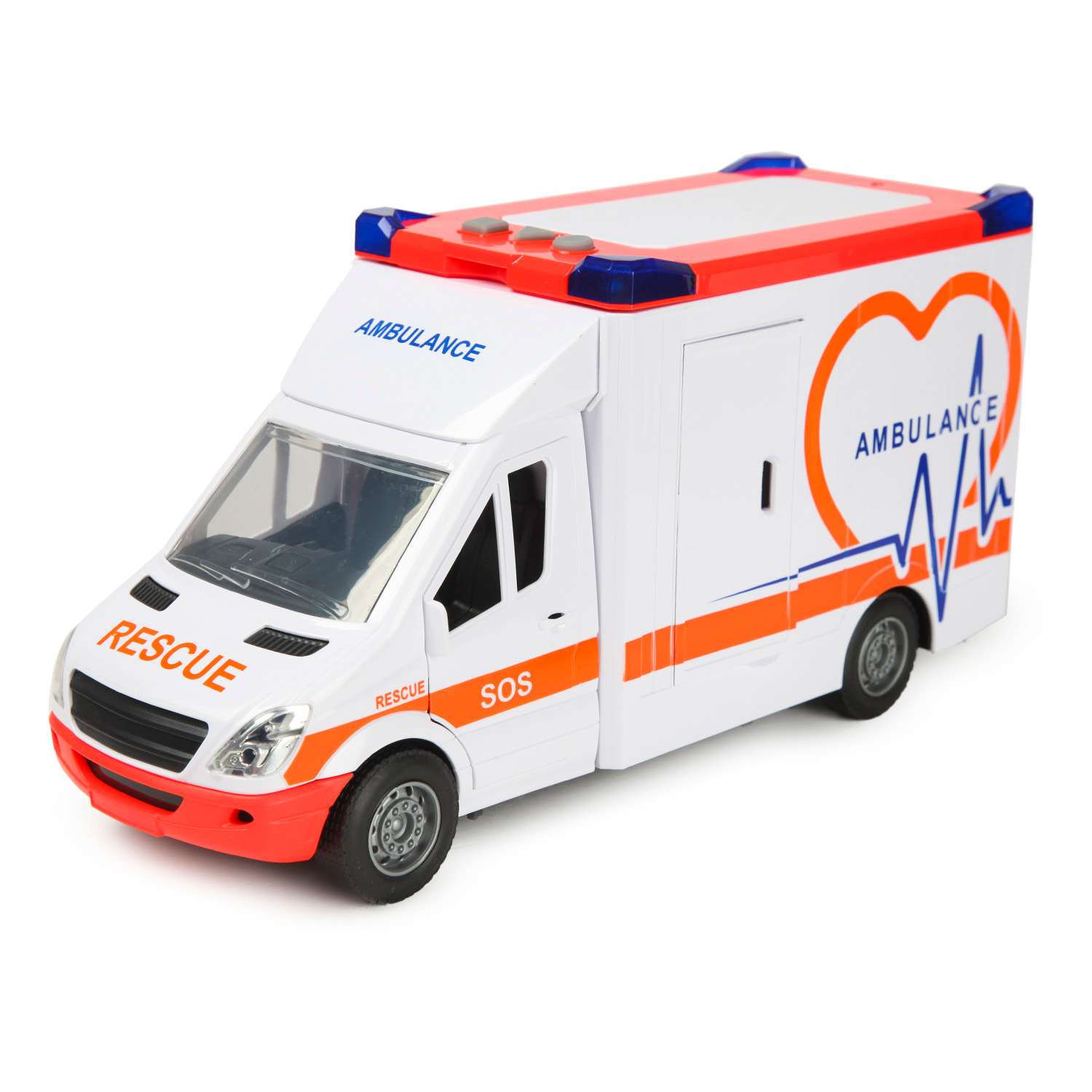 Машинка Mobicaro 1:14 Скорая 666-05P 666-05P - фото 3