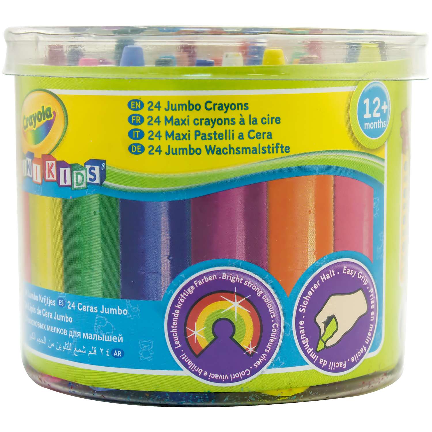 мелки Crayola восковые 24 шт - фото 1