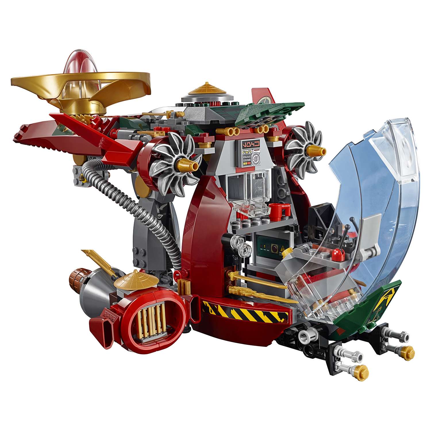 Конструктор LEGO Ninjago Корабль R.E.X Ронана (70735) - фото 9