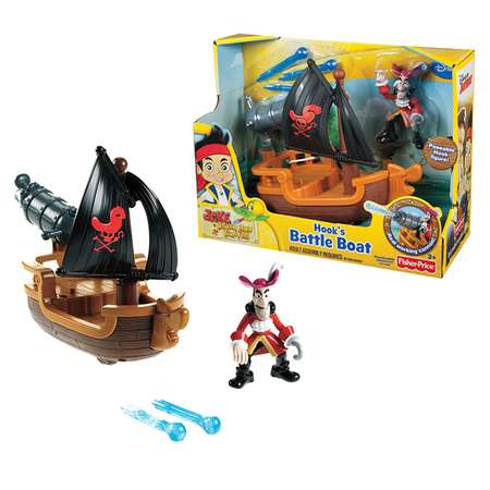 Лодка для пиратских сражений Jake Neverland Pirates Джейк и пираты Нетландии