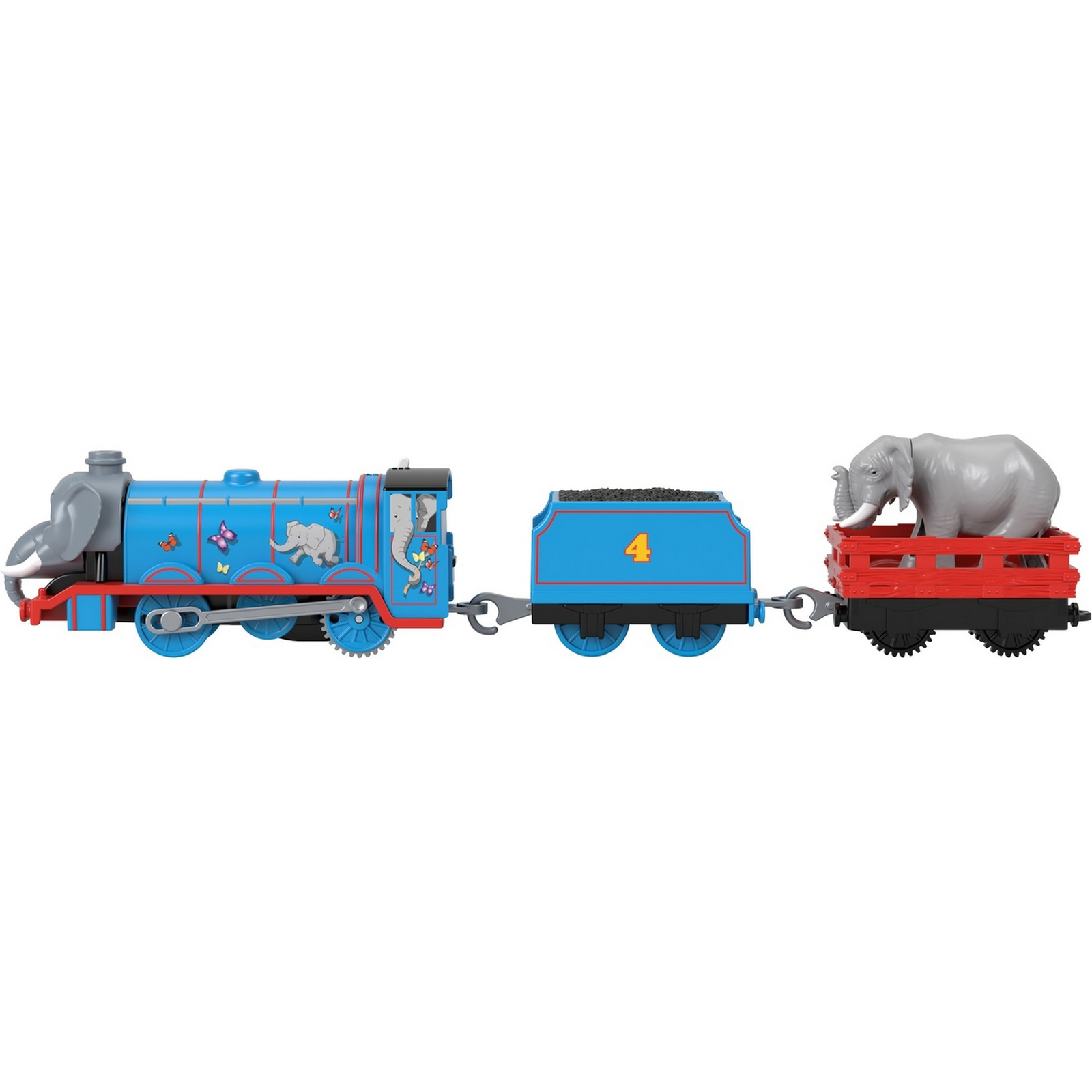 Паровозик Thomas & Friends Железная дорога Герои мультфильмов Гордон-слон GLK73 GLK69 - фото 3