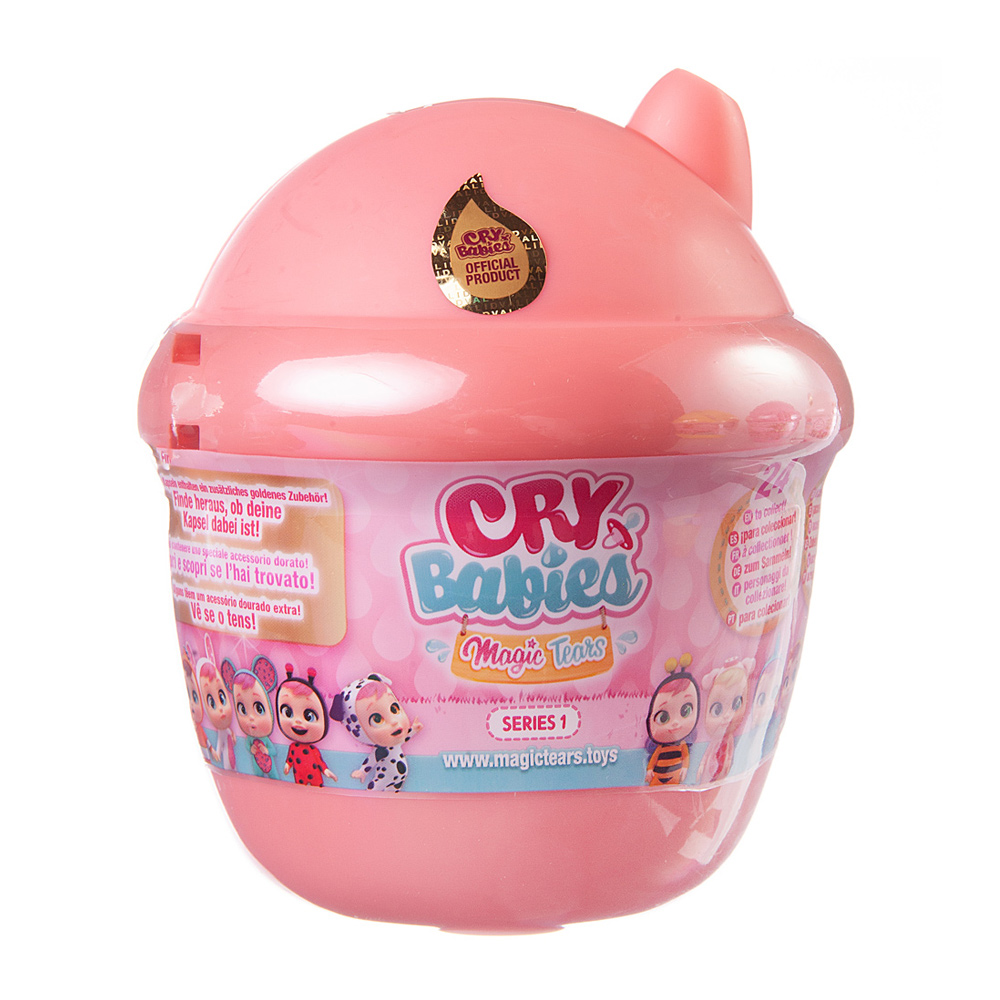 Кукла IMC Toys Cry Babies Magic Tears 97629/98442-VN/оранжевый - фото 1