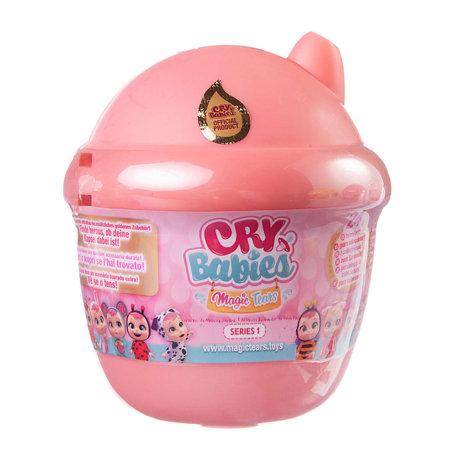 Кукла IMC Toys Cry Babies Magic Tears 97629/98442-VN/оранжевый - фото 1