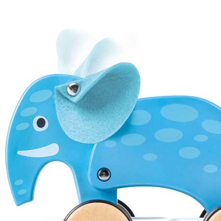 Каталка для малышей HAPE Серия зверики слоник E0916_HP