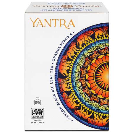 Чай Классик Yantra черный крупнолистовой стандарт OPA 100 г
