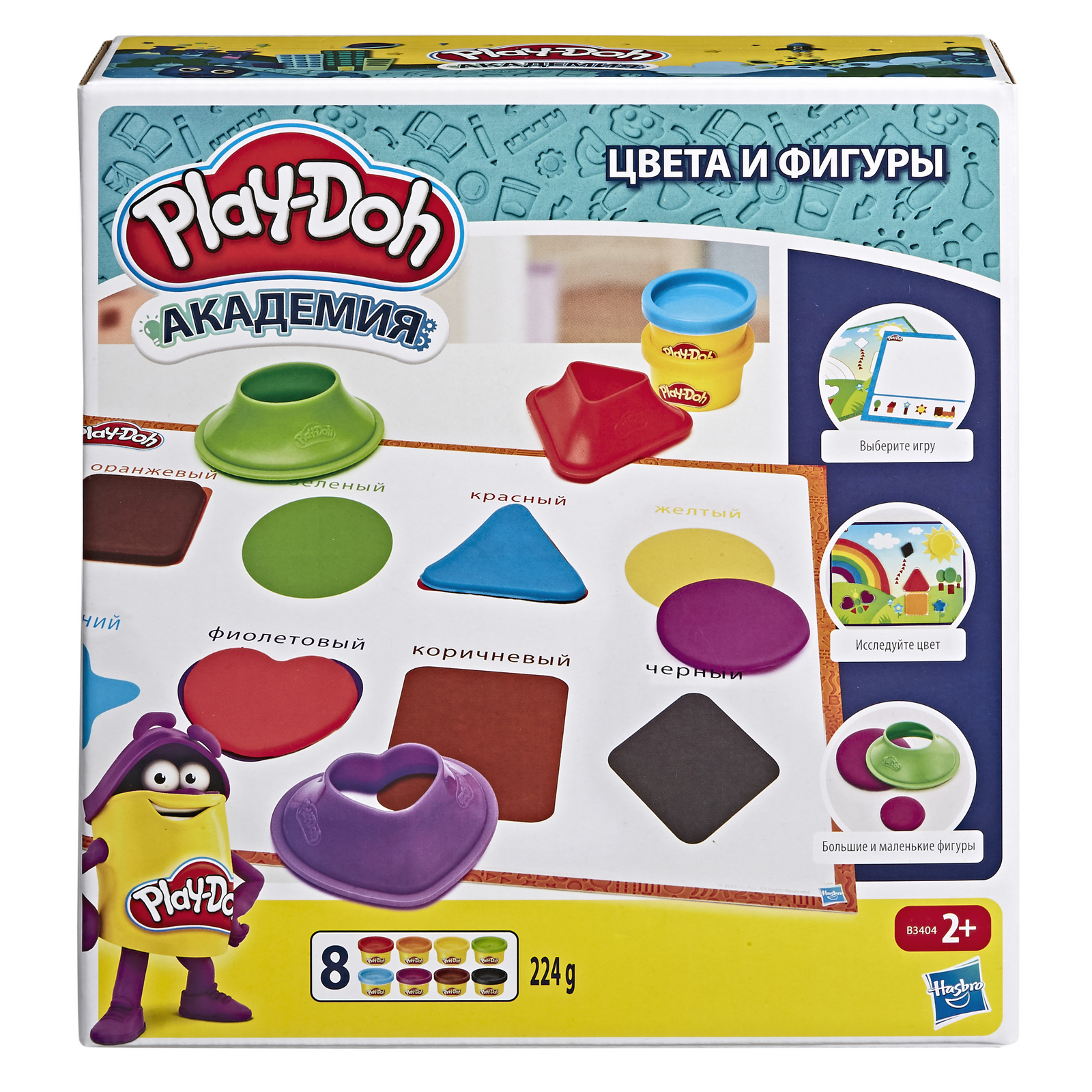 Набор Play-Doh Цвета и формы B3404E76 - фото 1