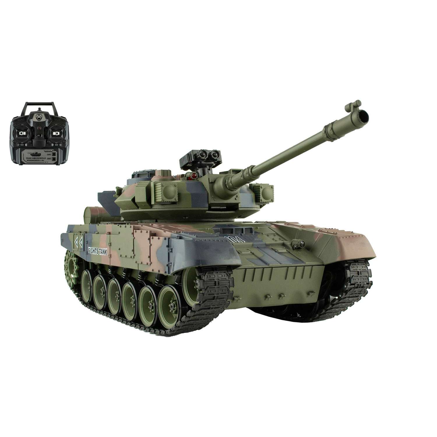 Радиоуправляемый танк CS Toys Стреляет орбизами и пульками - фото 1