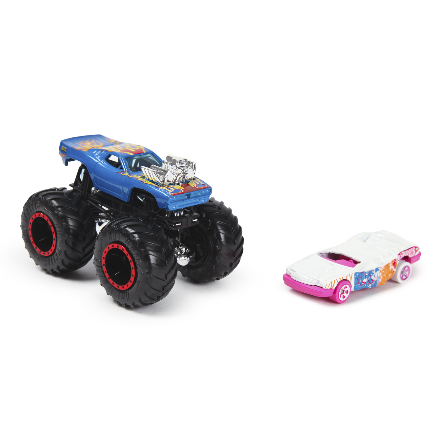 Машина Hot Wheels Monster Truck Rodger Dodger HKM13 GRH81 - фото 1