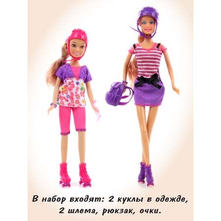 Куклы модель Барби сестры Veld Co на роликах