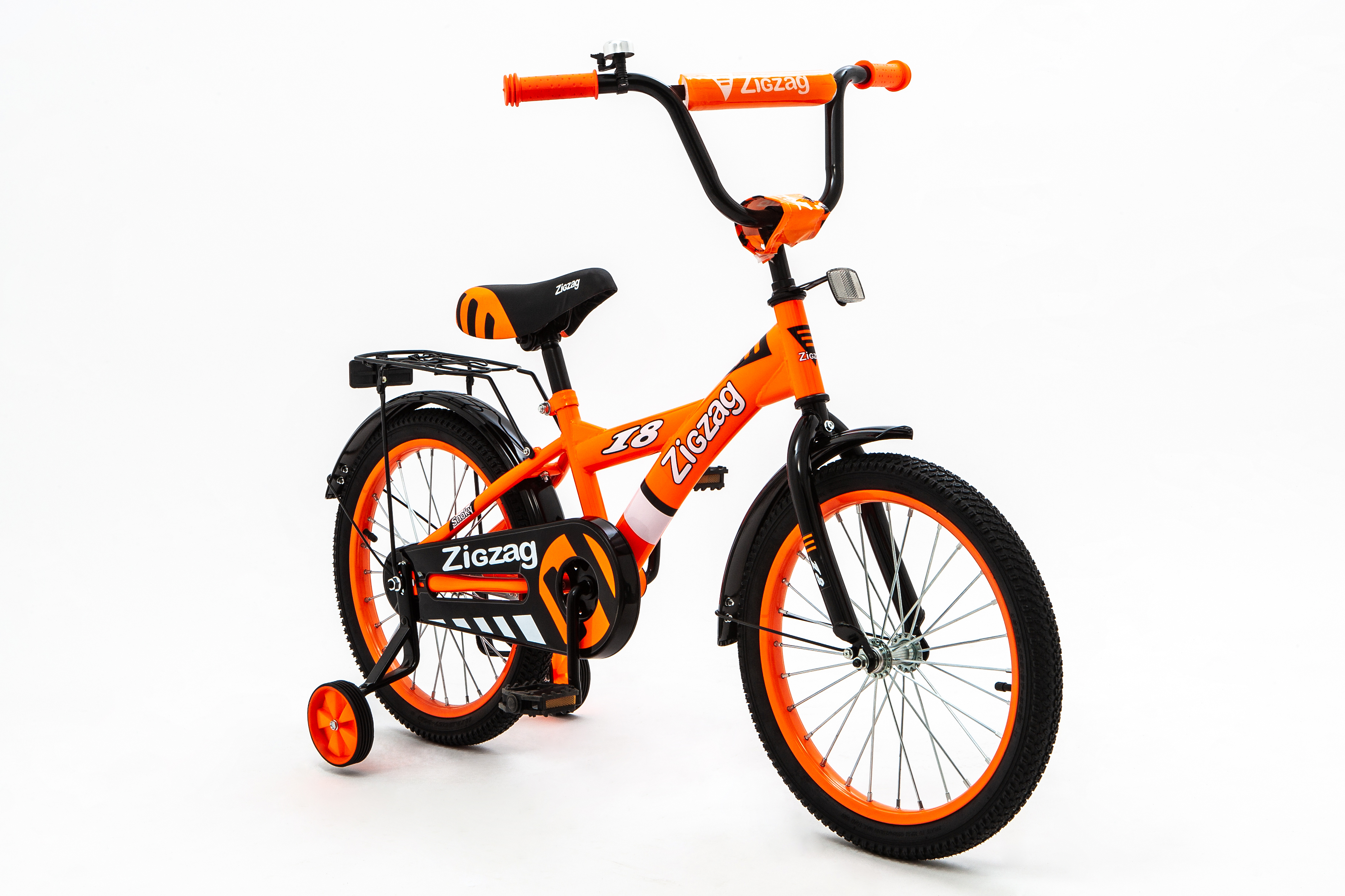 Велосипед ZigZag SNOKY оранжевый 18 дюймов - фото 2