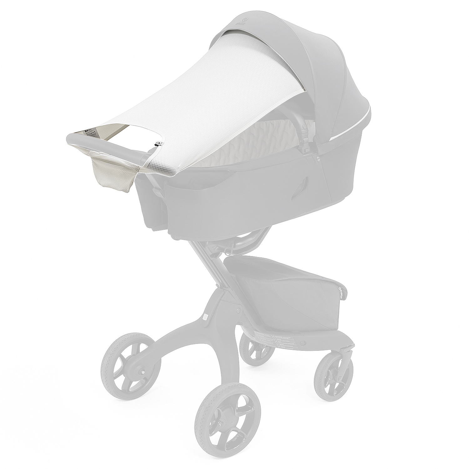 Защита от солнца для коляски Stokke Xplory X Серый 575201 - фото 1