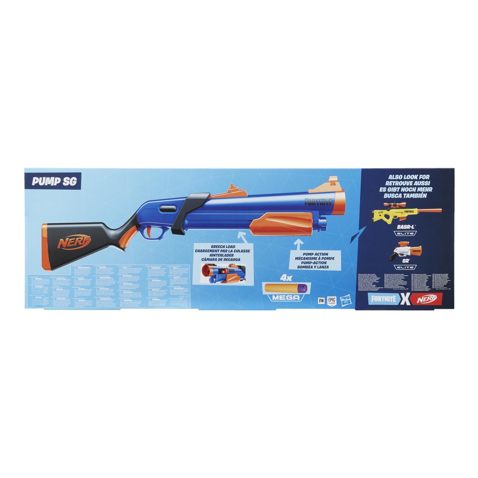 Набор игровой Hasbro (Nerf) Бластер Фортнайт Pump SG F0318EU4 купить по  цене 3799 ₽ в интернет-магазине Детский мир