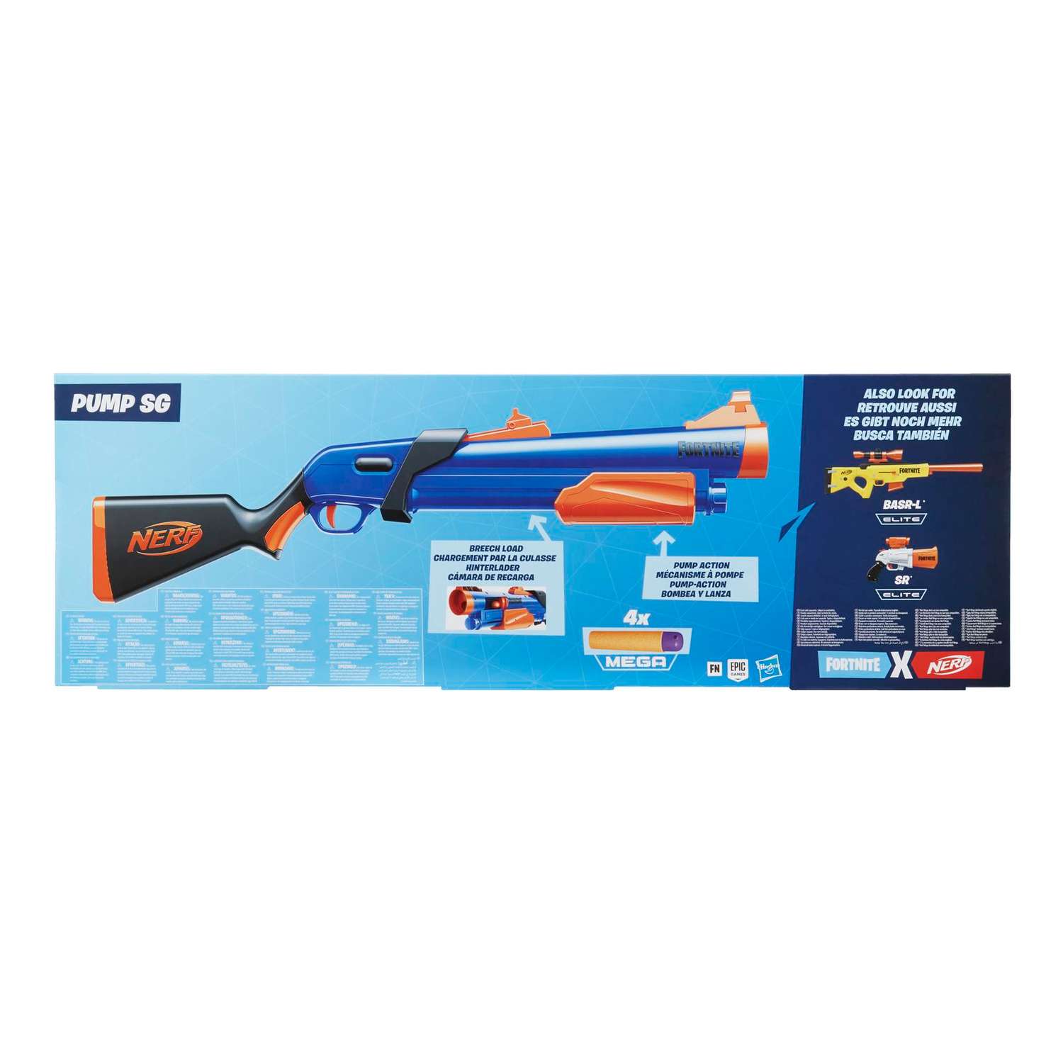 Набор игровой Hasbro (Nerf) Бластер Фортнайт Pump SG F0318EU4 - фото 3