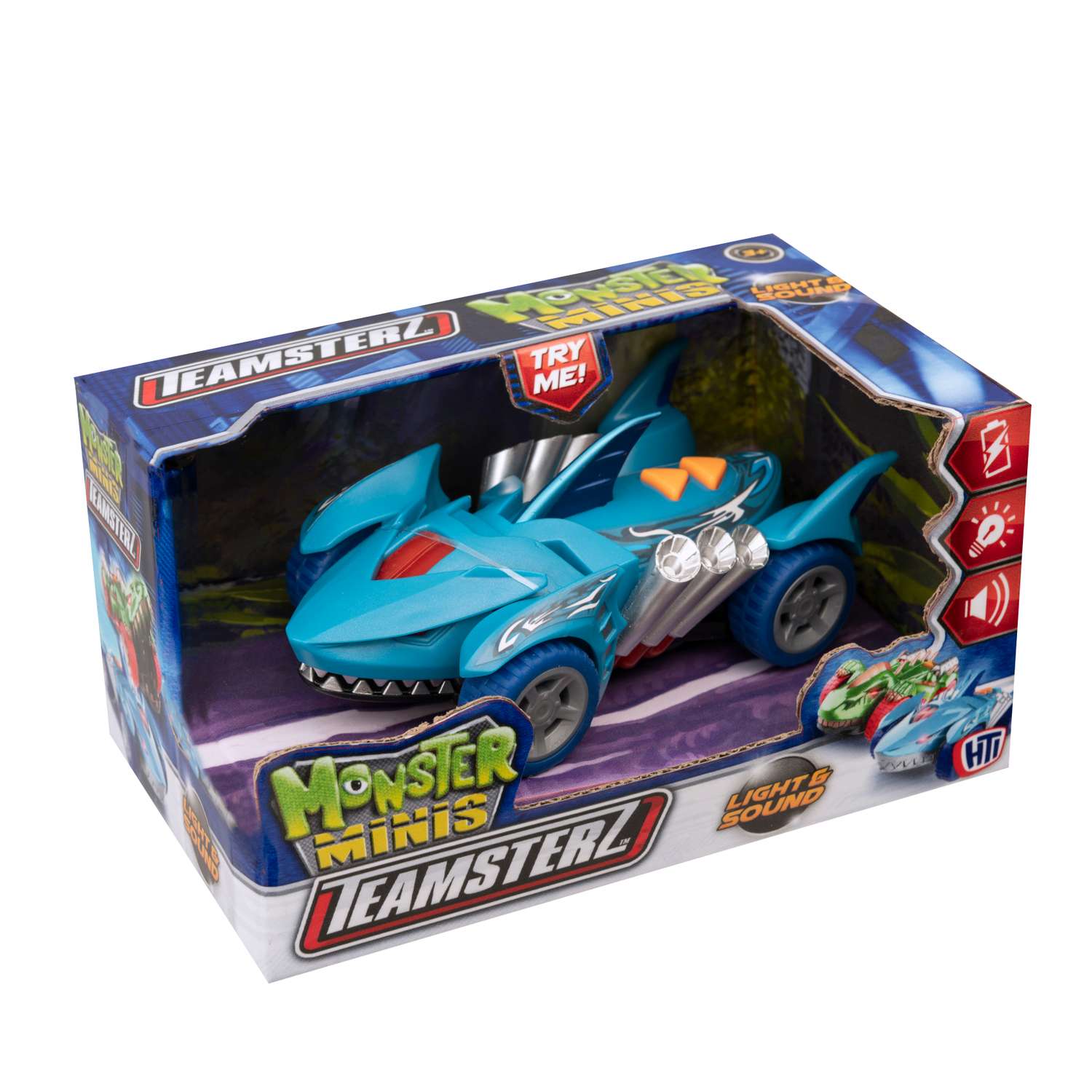 Игрушка HTI (Teamsterz) Машинка Mini Monster Акула 1417360_1 - фото 2