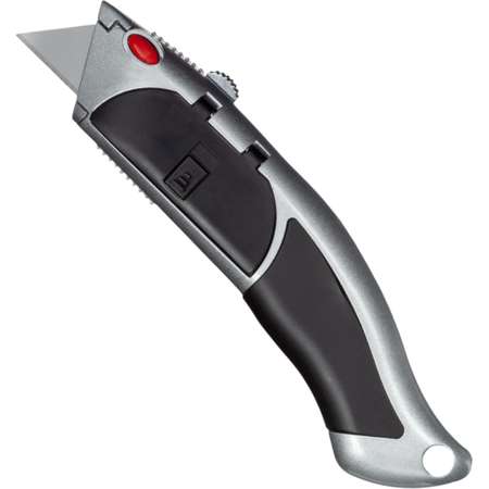 Канцелярский нож Attache универсальный Selection дельфин 19мм трапеция + 10шт лезвий