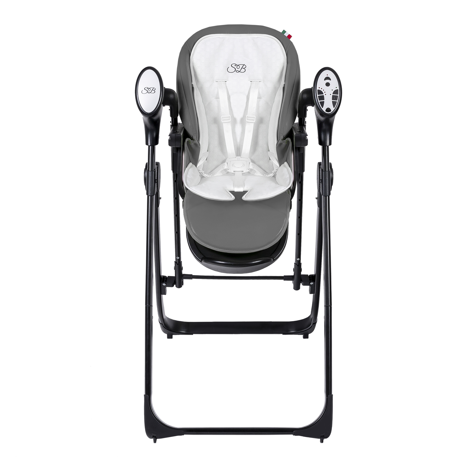 Стульчик для кормления Sweet Baby Fiesta Black-Gray - фото 13