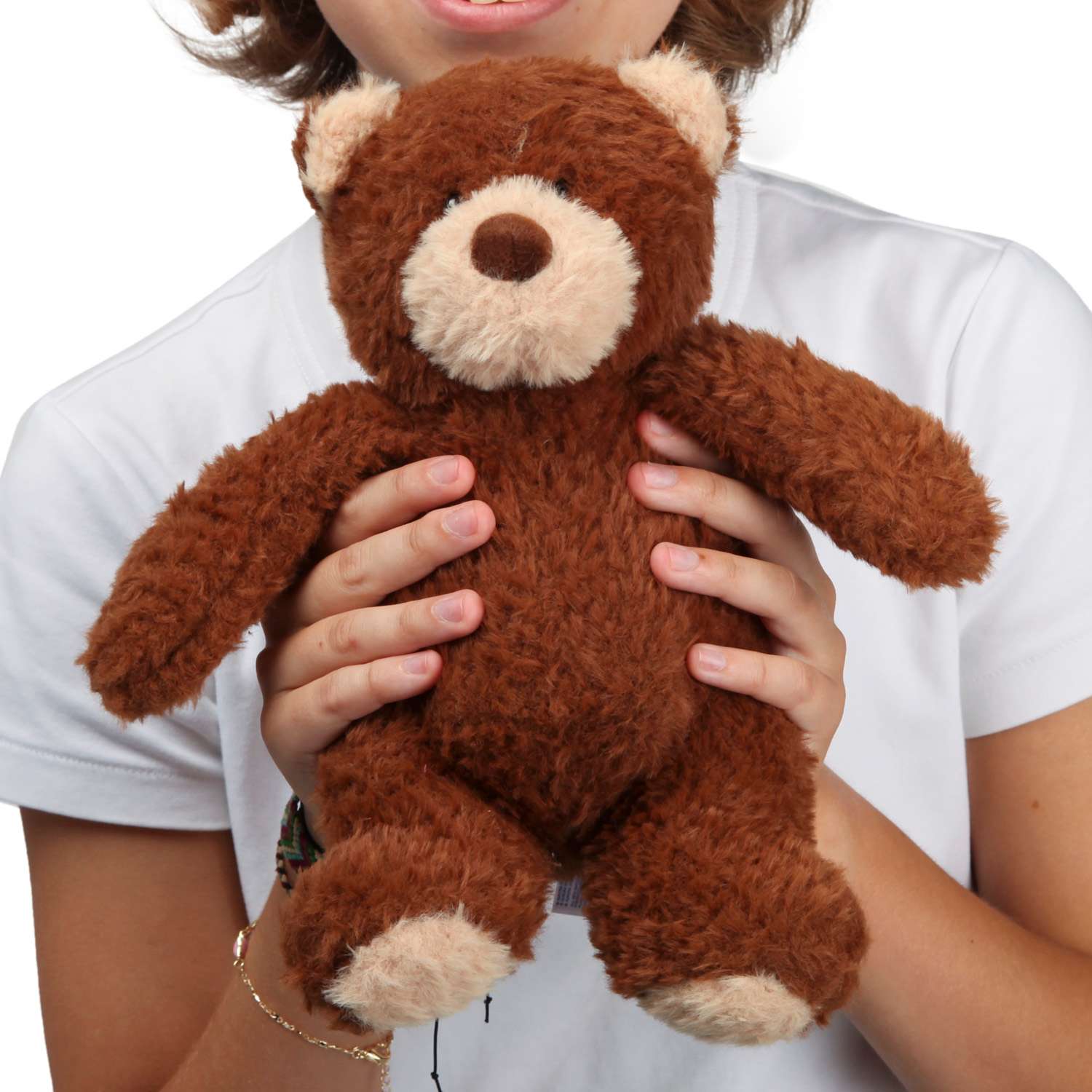 Игрушка мягкая Aurora Мишка Коричневый 210851C - фото 6