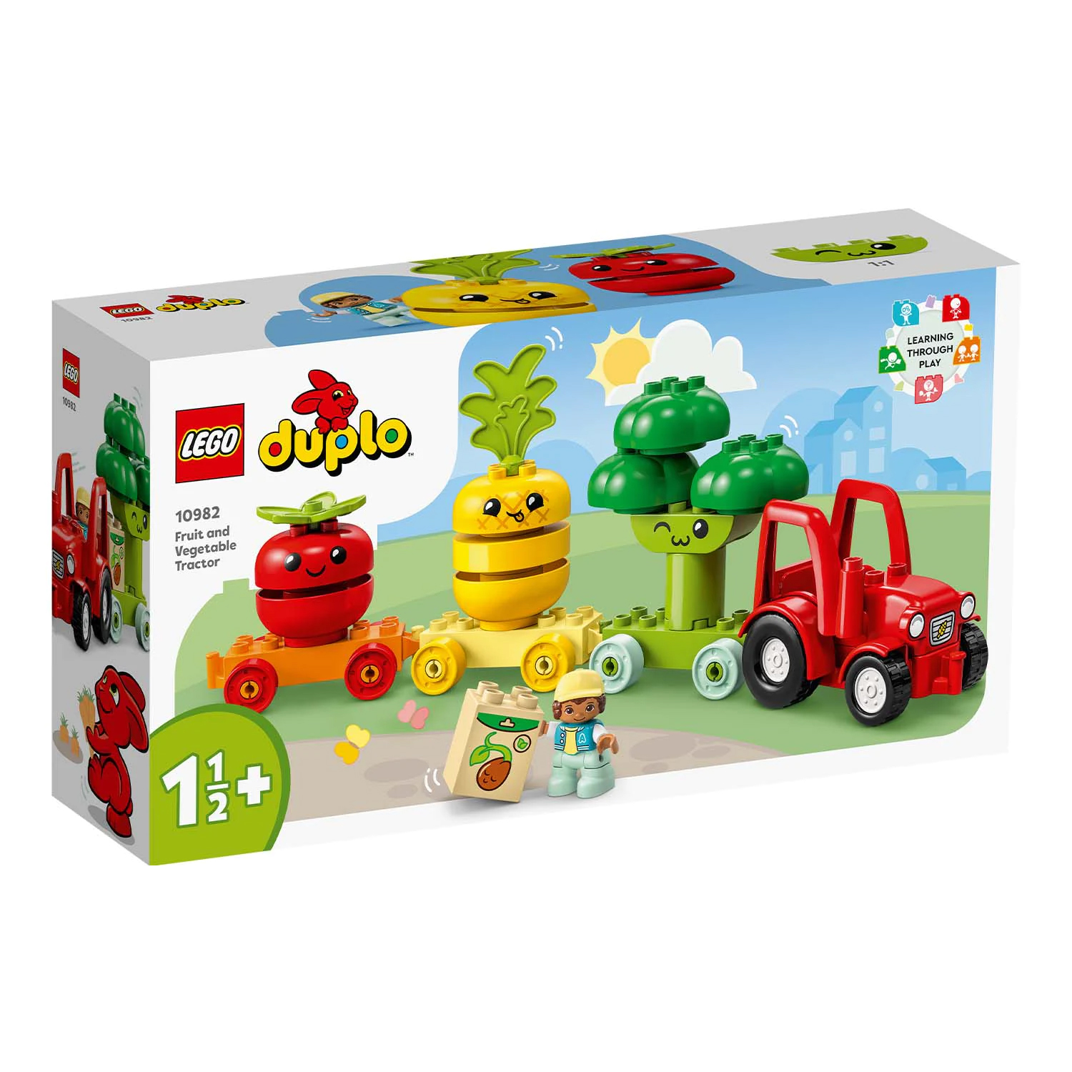 Конструктор детский Lego DUPLO LEGO Фруктово-овощной трактор 10982 - фото 15