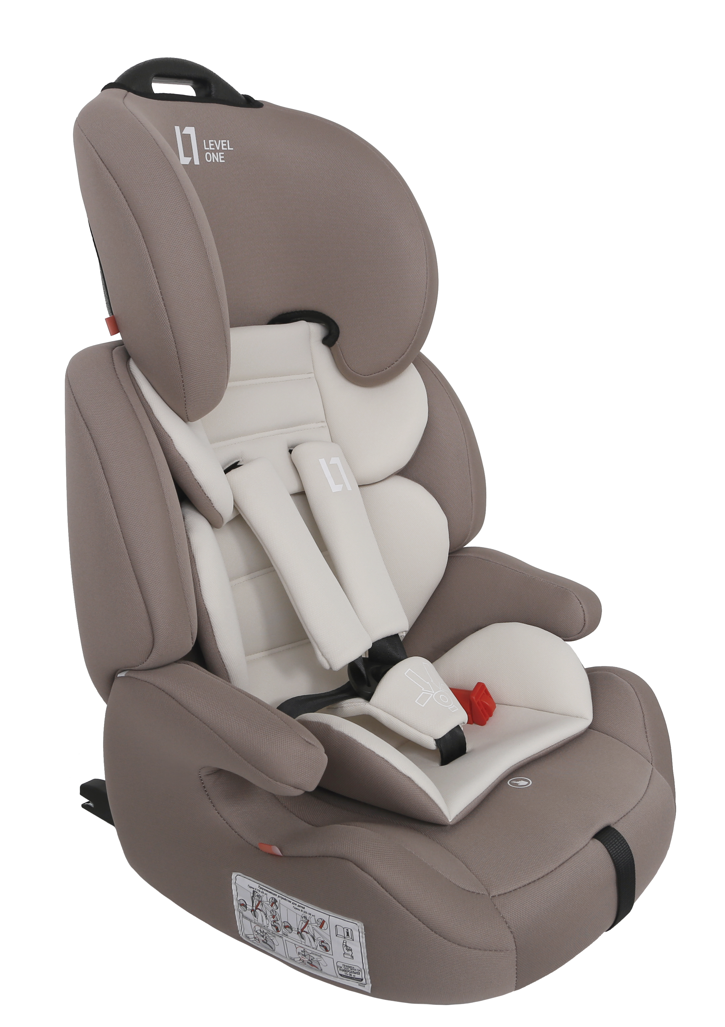 Детское автокресло Еду-Еду УУД KS 575 ISOFIX серия Level One beige - фото 3