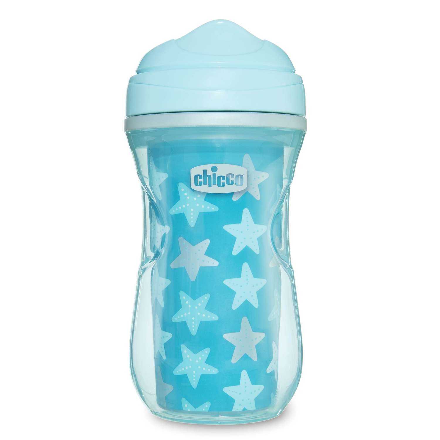 Поильник Chicco Active Cup Голубой 00006981210180 - фото 1