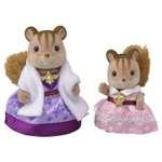 Набор SYLVANIAN FAMILIES TOWN Series Модные платья (фиолетовое и розовое)