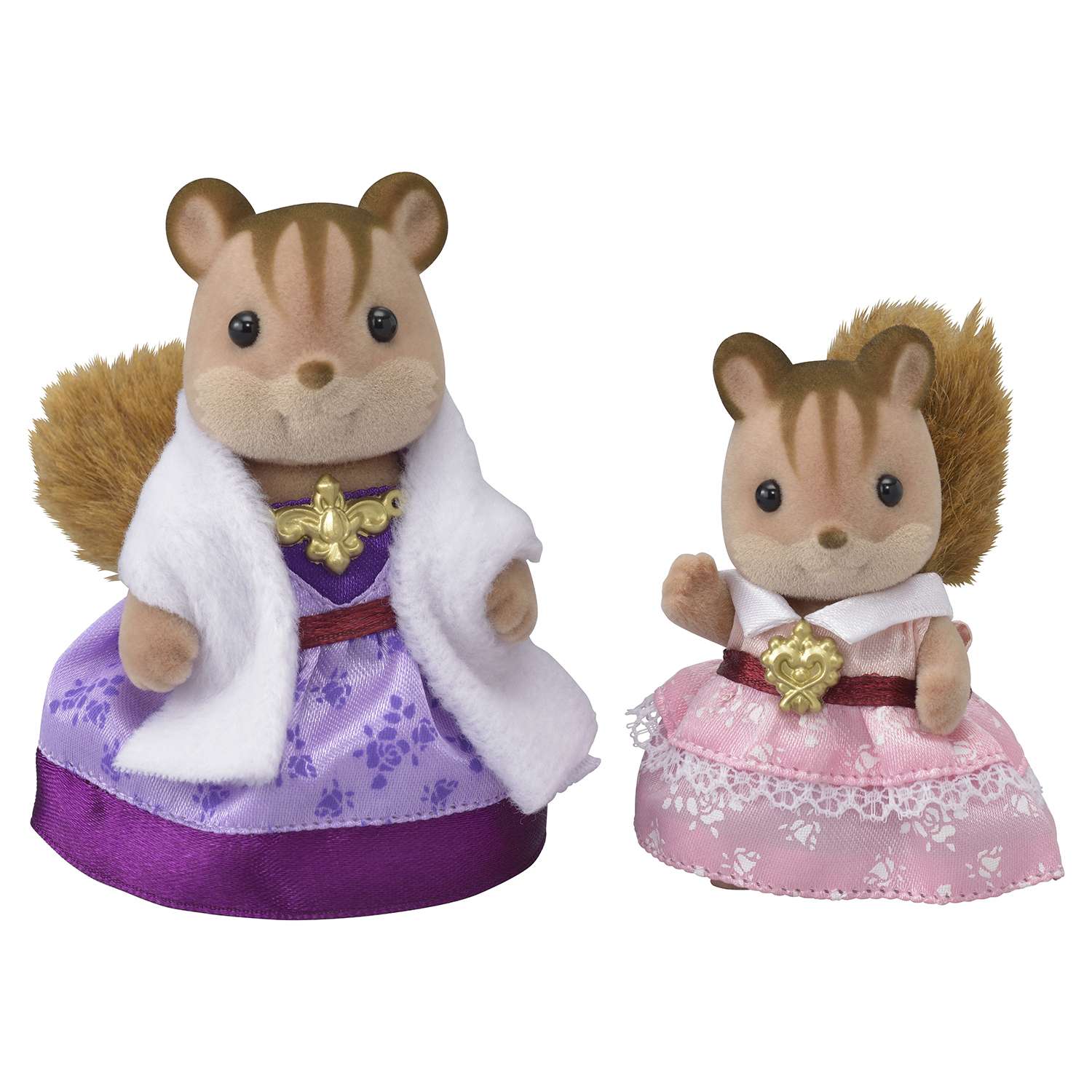 Набор SYLVANIAN FAMILIES TOWN Series Модные платья (фиолетовое и розовое) - фото 1