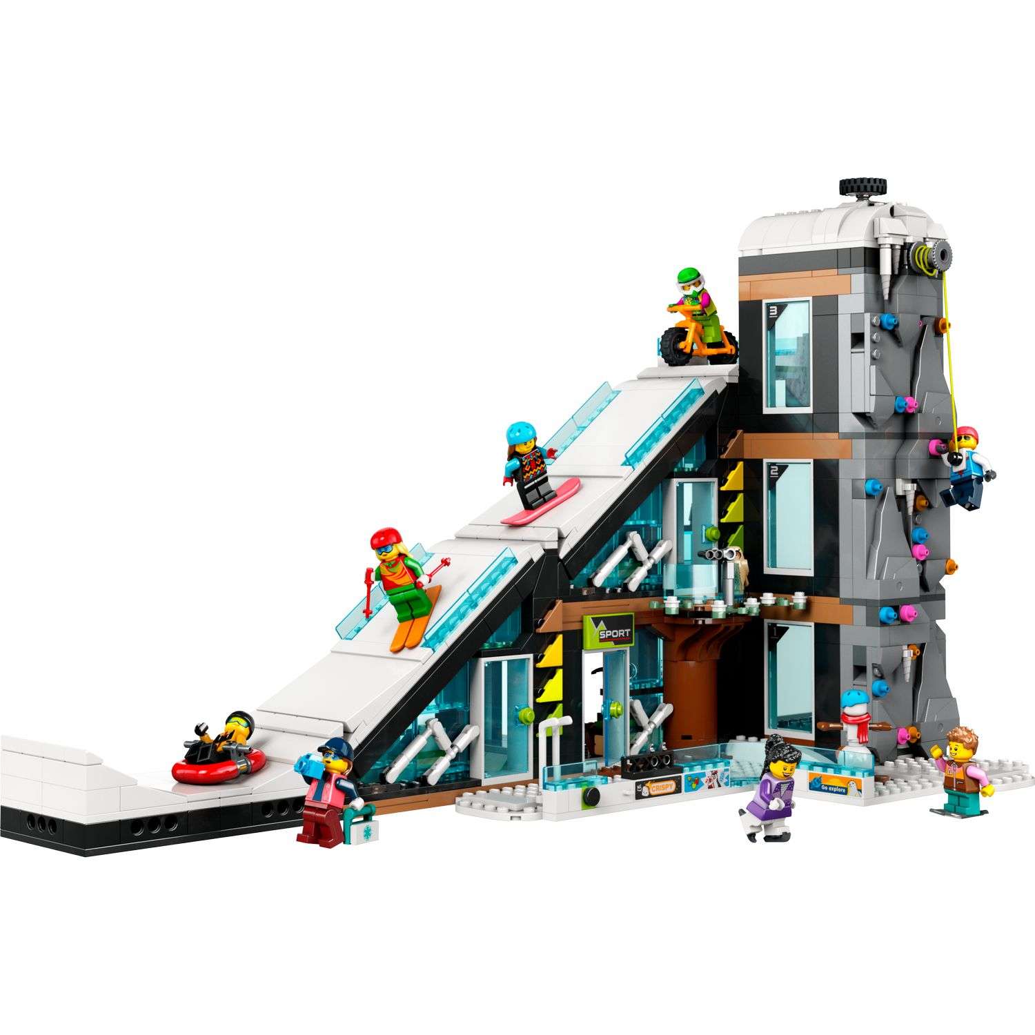 Конструктор LEGO City Ski and Climbing Center 60366 - фото 2