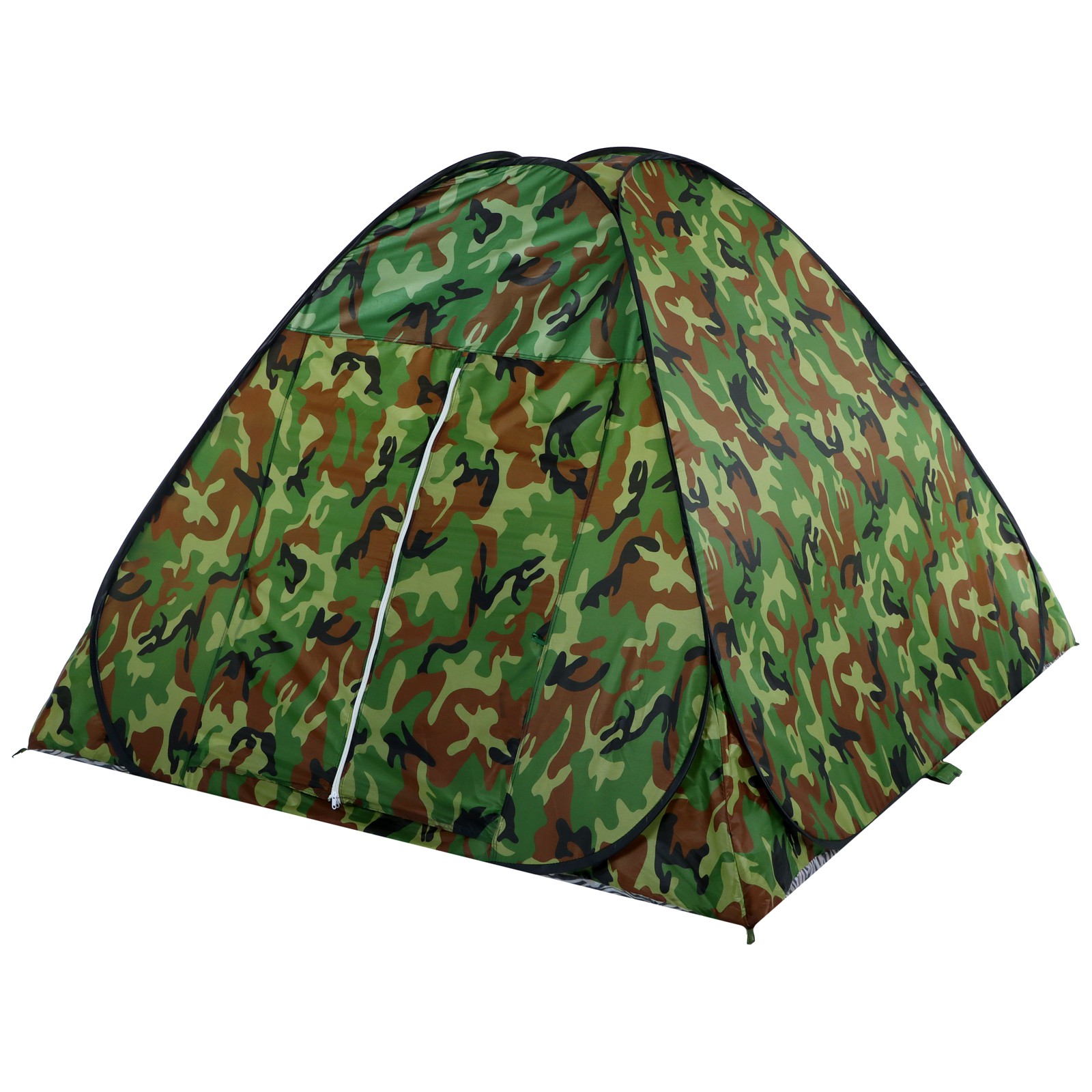 Палатка Maclay самораскрывающаяся 190х190х135 см цвет хаки - фото 2