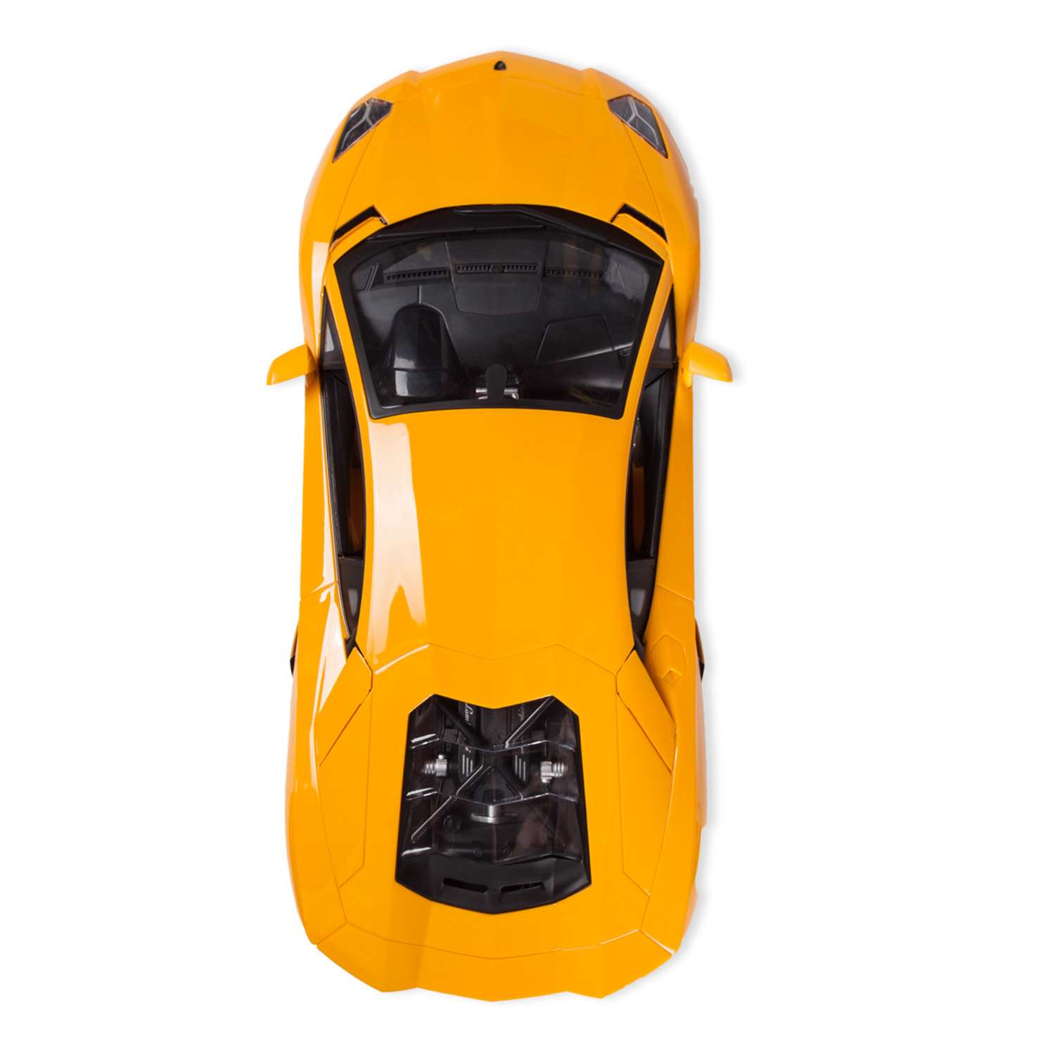 Машинка р/у Mobicaro Lamborghini LP700 1:14 желтая 34 см - фото 7