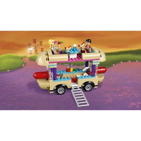 Конструктор LEGO Friends Парк развлечений: фургон с хот-догами (41129)