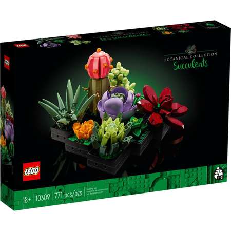 Конструктор LEGO Icons Суккуленты 10309