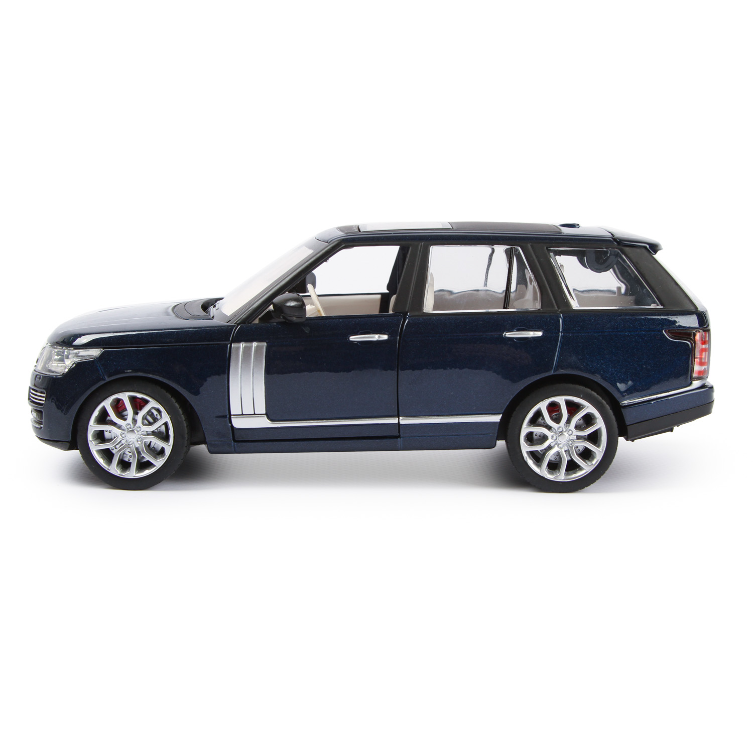 Машинка Mobicaro 1:26 Range Rover Серебристо-синяя 68263A 68263A - фото 4