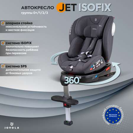 Автокресло JOVOLA Jet Isofix 0+/1/2/3 (0-36 кг)