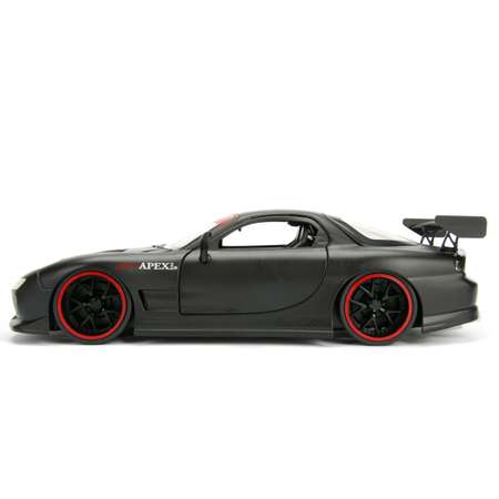 Машинка Jada 1:24 1993 Mazda Rx-7 Черная 98676