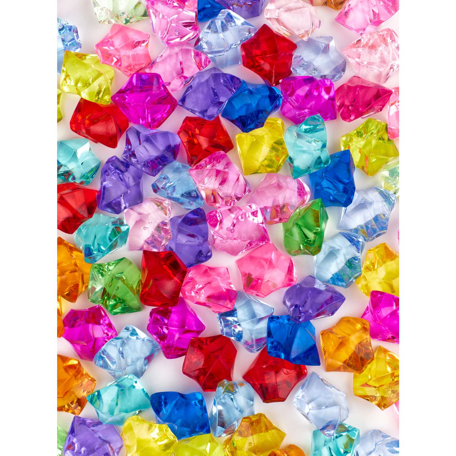Камни декоративные из акрила Color Si Разноцветный 50 шт 18*25 мм - фото 12