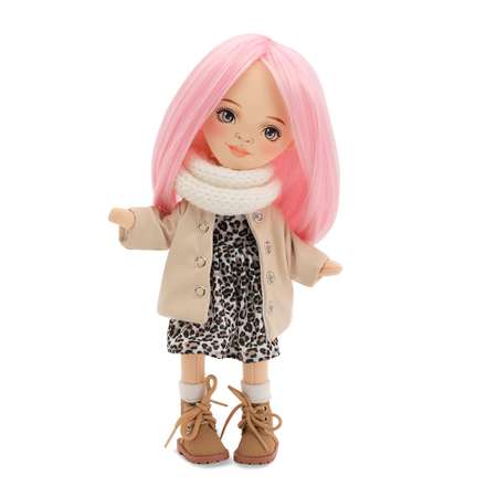 Кукла Orange Toys Sweet Sisters Billie в кожаном пуховике 32 см Серия Европейская зима