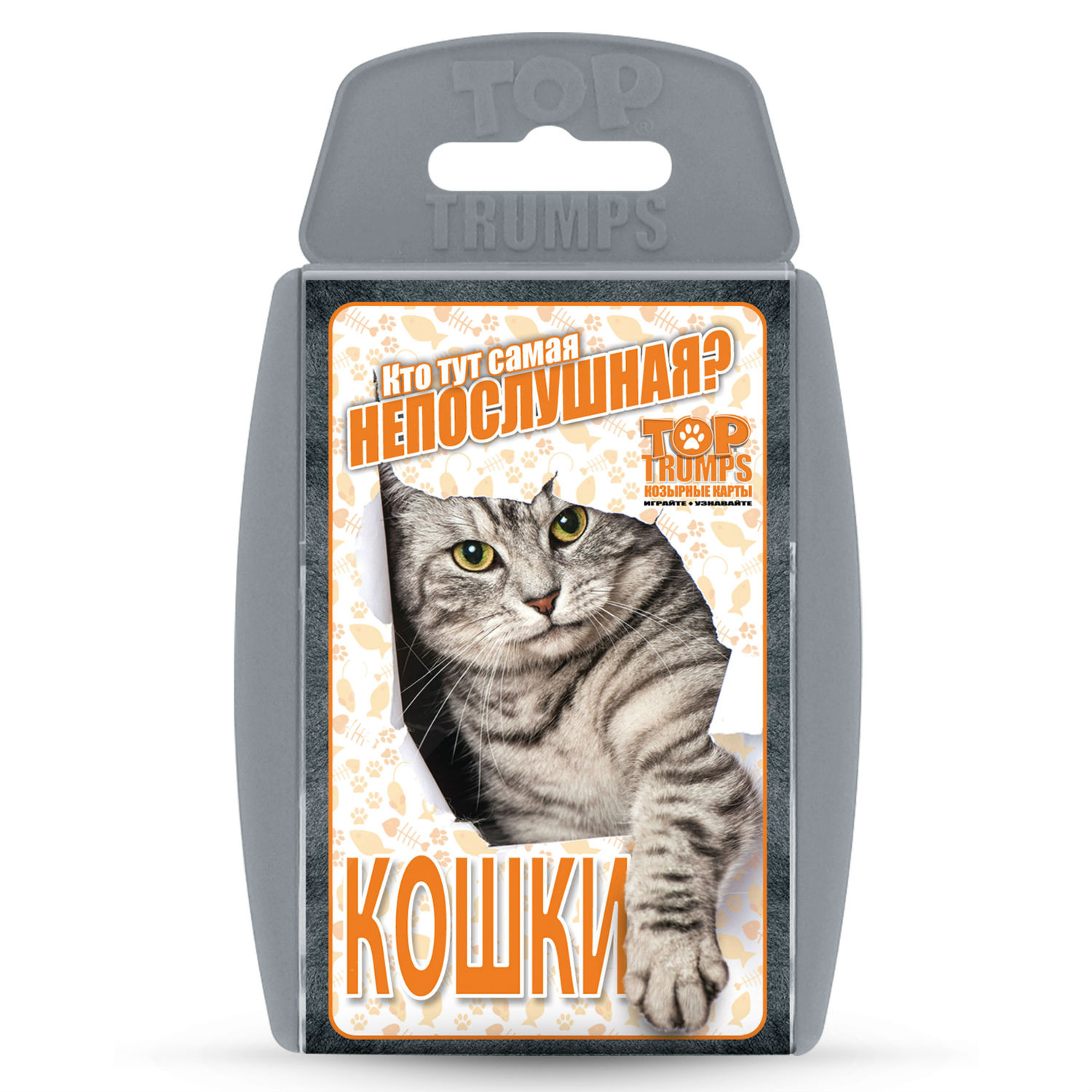 Настольная игра TopTrumps козырные карты Кошки - фото 1