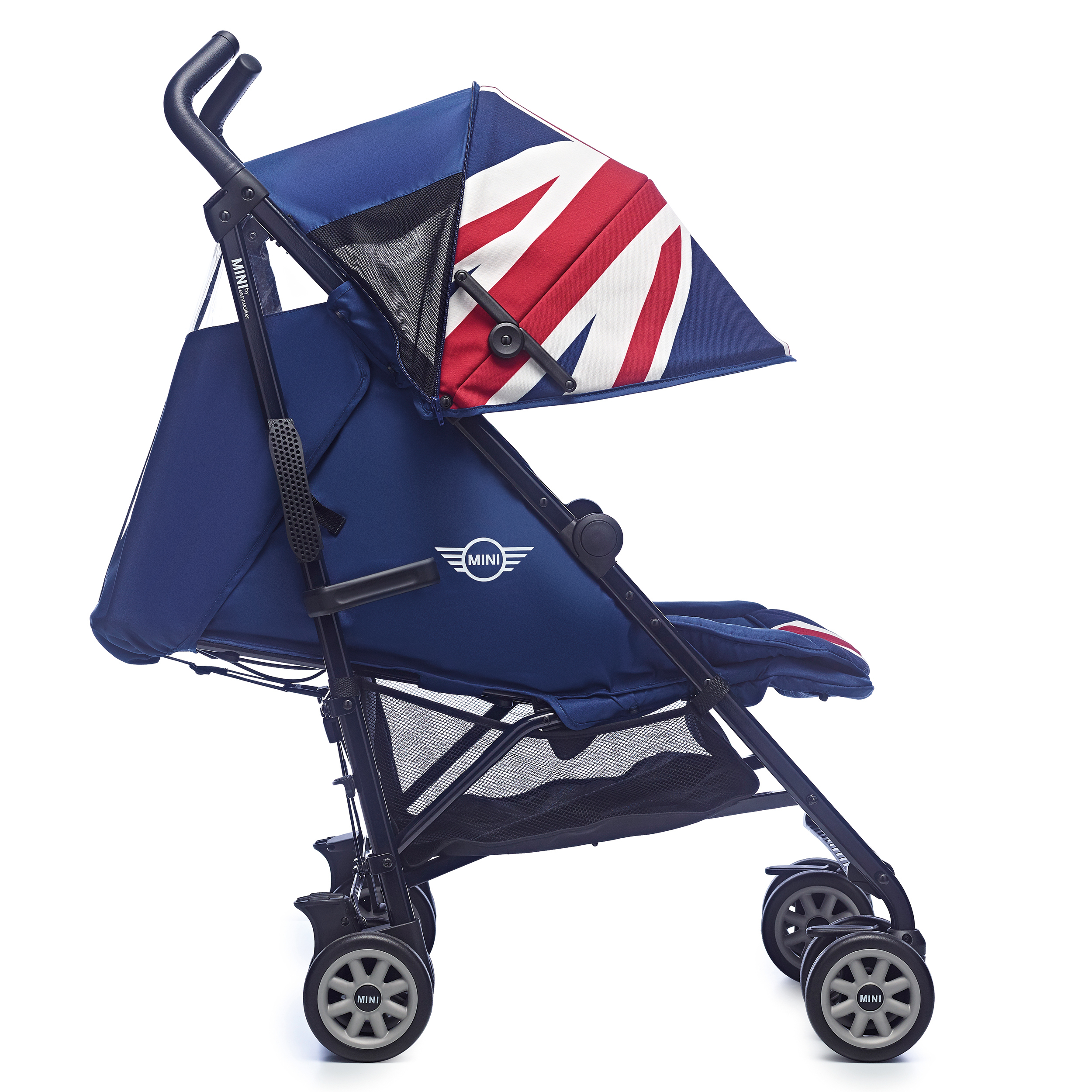 Коляска Easywalker Mini Buggy Union Jack Classic c бампером - фото 5