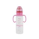 Бутылочка для кормления Baby Plus с ручками и соской BP7483-B 250 мл розовая