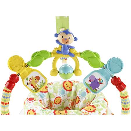 Прыгунки Fisher Price Тропический лес компактные CHN38