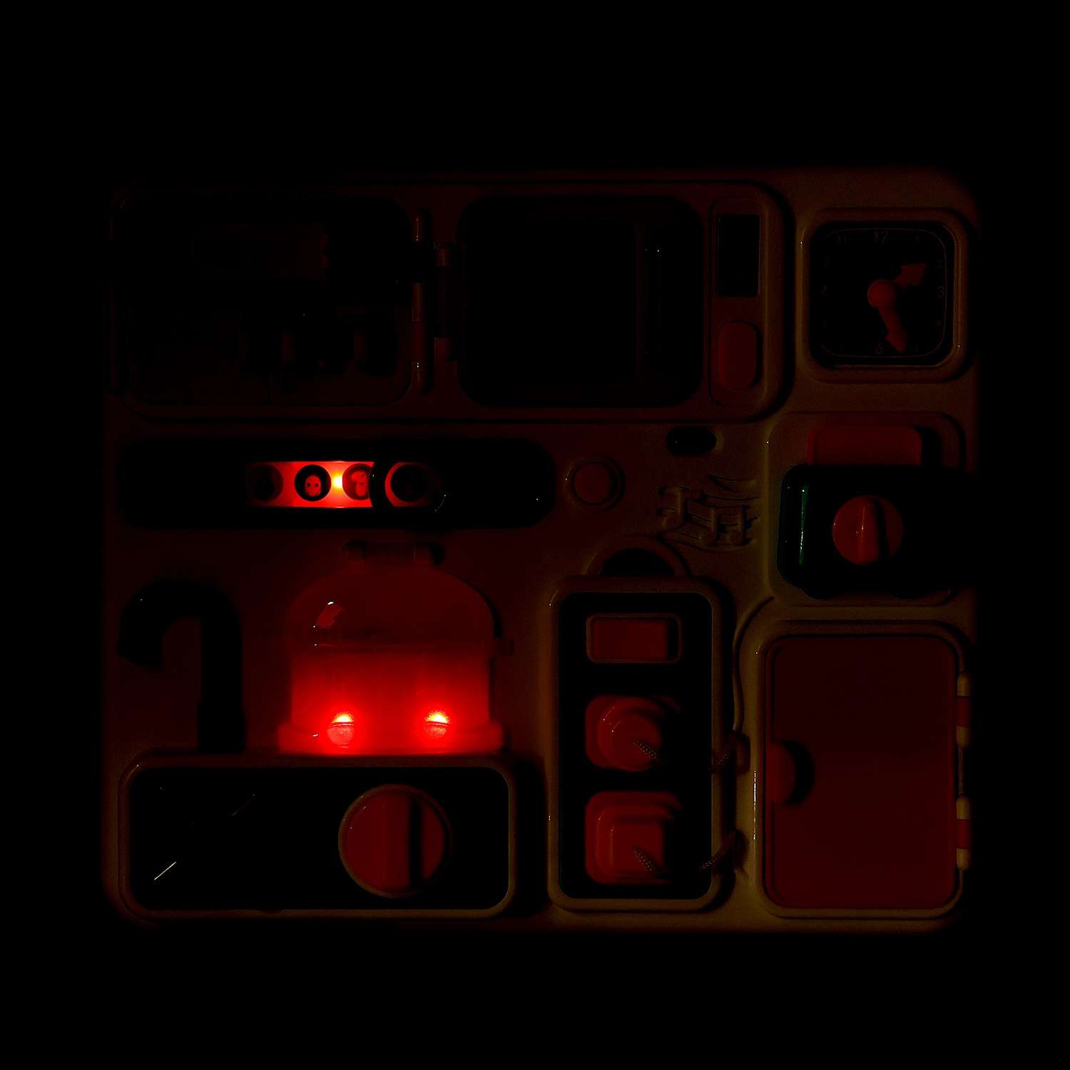 Бизиборд Zabiaka «Моя первая кухня» звуковые и световые эффекты с подвижными элементами - фото 14