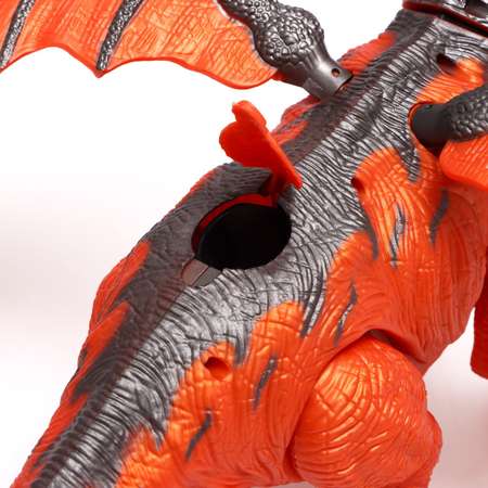 Дракон Sima-Land эффект дыма откладывает яйца.с проектором цвет оранжевый